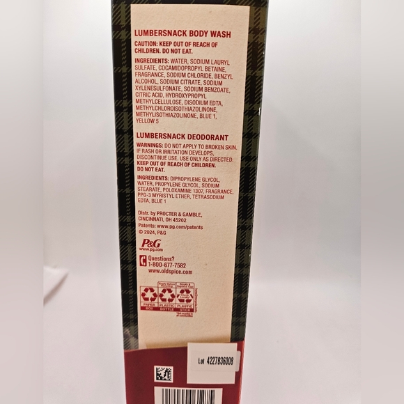 Old Spice Holiday Gift Set - Lumbersnack - NEW - Picture 3 of 3